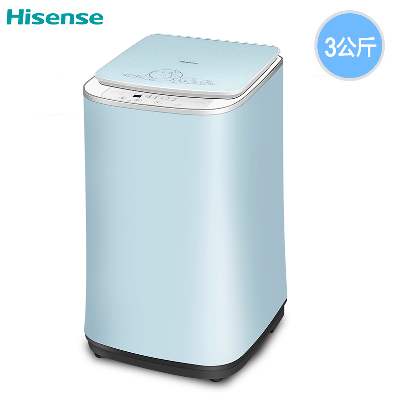 公斤婴儿小型迷你儿童洗衣机全自动 3 M108LH XQB30 海信 Hisense 公斤婴儿小型迷你儿童洗衣机全自动 3 M108LH XQB30 海信 Hisense