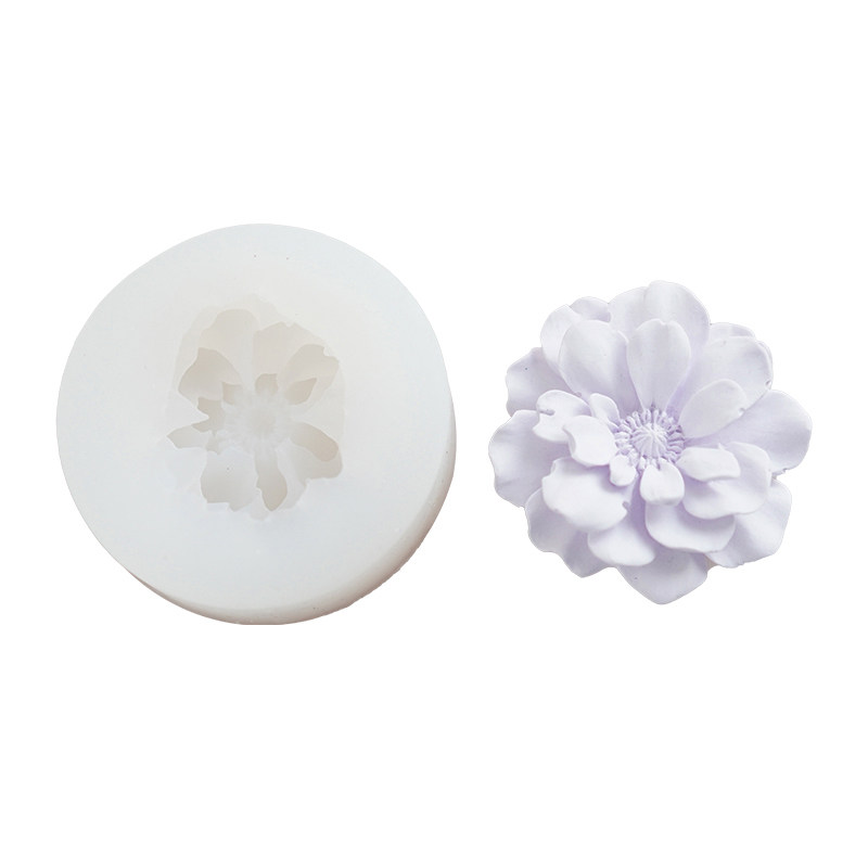 花毛茛硅胶模具 diy香薰挂牌车载风口夹冰箱贴扩香石蜡烛石膏装饰,淘宝优惠券,粉丝福利购,淘宝优惠卷