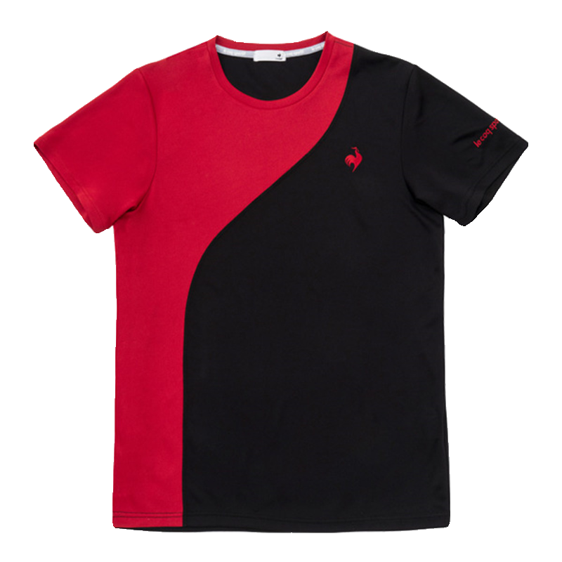 代购24年新日本原装进口LECOQ 乐卡克羽毛球服短袖速干衣圆领男士 - 图3