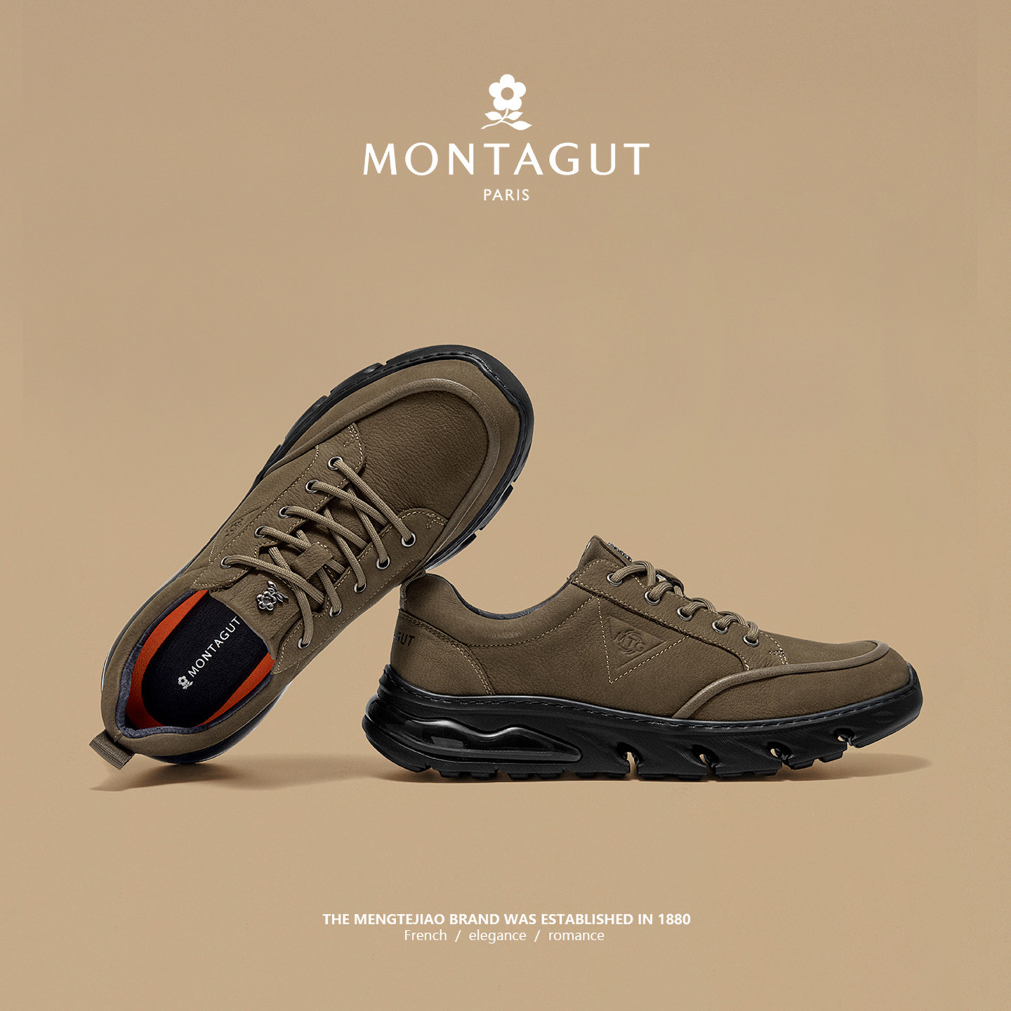 梦特娇头层牛皮男鞋春季2026新款运动软底减震户外休闲商务通勤鞋,淘宝优惠券,粉丝福利购,淘宝优惠卷