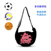 New American printed basketball bag shoulder bag waterproof multifunctional sports fitness crossbody bag large capacity ball bag
