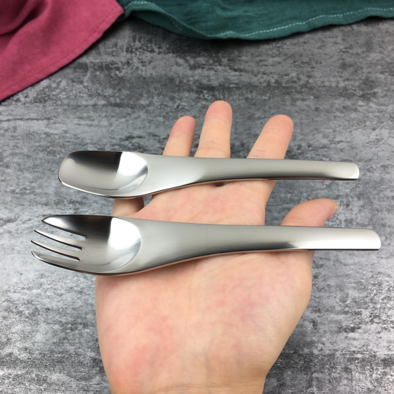 ins304不锈钢甜品勺子轻奢咖啡勺网红勺儿童勺小勺子创意可爱茶勺 - 图3