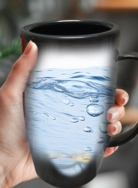 两层暗格仿真笔筒水杯