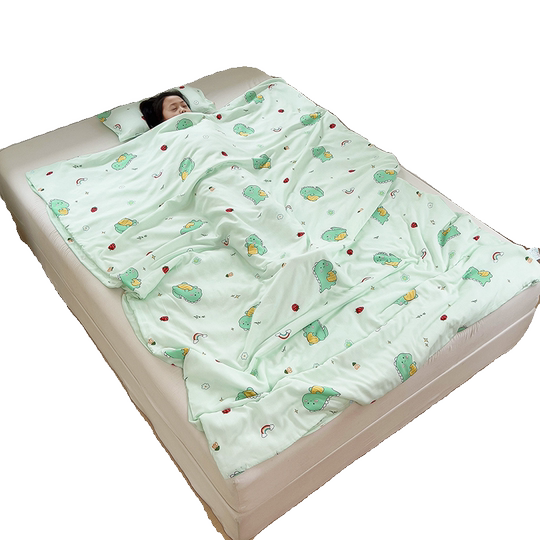 Летнее бамбуковое волокно, крутое детское анти-пинное одеяло, артефакт