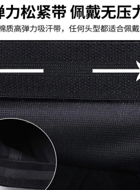 高尔夫球帽男新款高端封口大头围棒球帽硬顶鸭舌帽加大加深运动帽