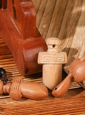 老桃木小汉剑钥匙扣13