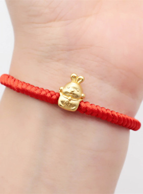 简约金刚结手绳半成品编织红绳手