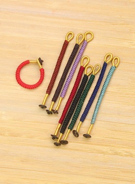 古风编织绳金刚结钥匙扣