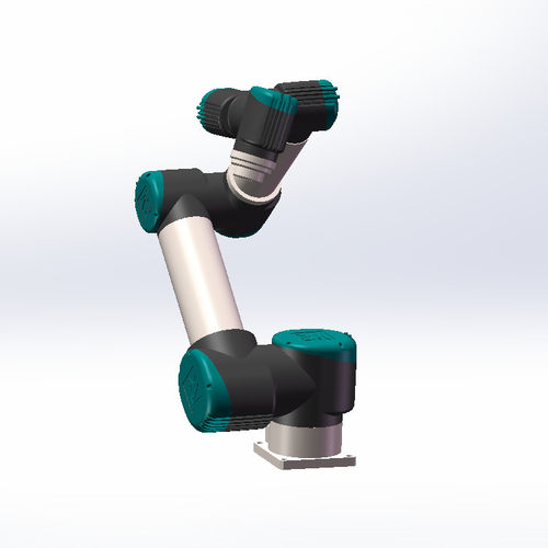 关节机械手小型六轴关节机器人六轴协作机器人3d模型图纸sv20-5 - 图1