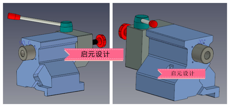 车床尾座3d图纸 数控CNC车床素材CAXA图素材 车床尾座3d三维模型 - 图0