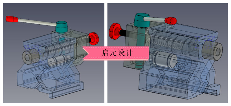 车床尾座3d图纸 数控CNC车床素材CAXA图素材 车床尾座3d三维模型 - 图1