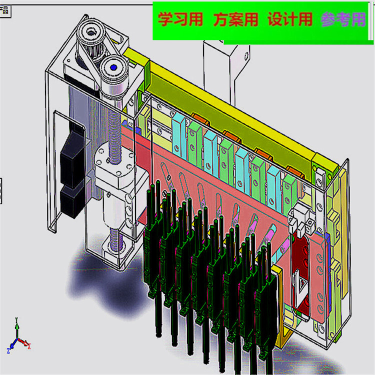 凸轮槽变距机构3D图纸  非标自动化设备3D图纸3D模型 机械资料26 - 图0