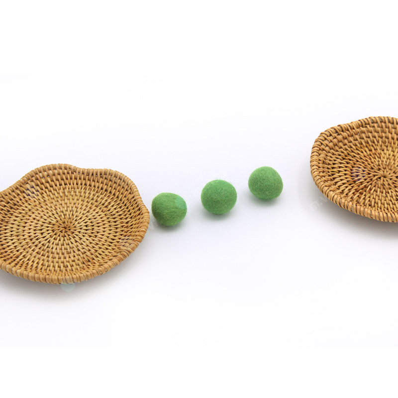 蒙氏家庭教具蒙生蒙台梭利日常生活基础练习藤编夹羊毛球套装工作,淘宝优惠券,粉丝福利购,淘宝优惠卷