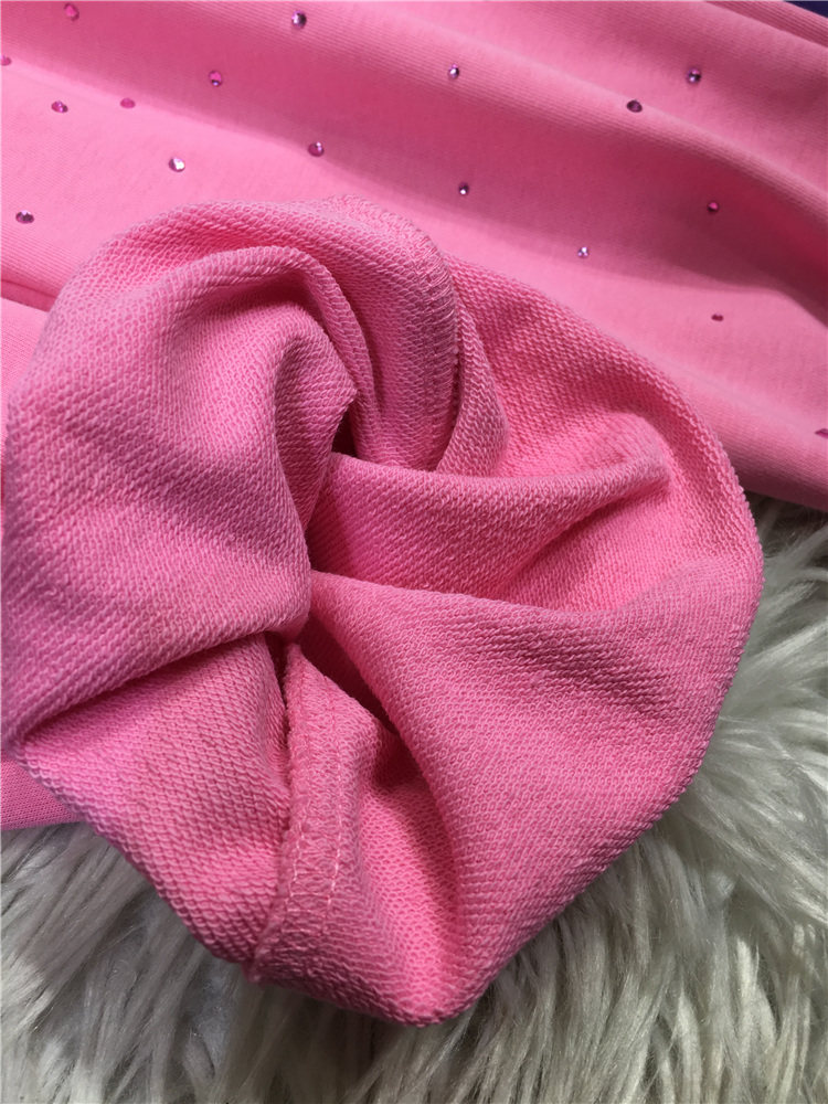 欧货重工烫钻卫裤女高腰显瘦松紧腰大码运动裤子休闲束脚九分裤春,淘宝优惠券,粉丝福利购,淘宝优惠卷