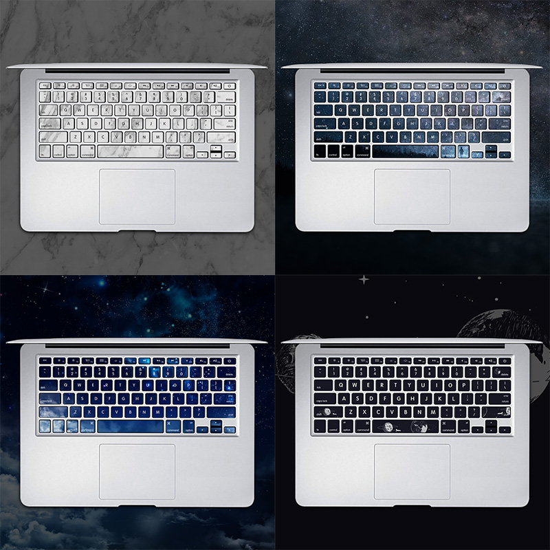 笔记本键盘贴纸适用于苹果macbookpro16寸15按键膜13.3华为magicbook v14电脑matebook14s 13s少女装饰定制m1-图2