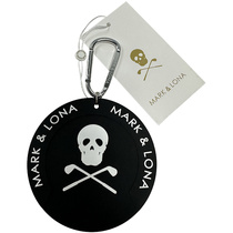 Koreas original single MARK LONA golf accessories 23 Spring paragraph Men and women Coskull Skull Key Buckle Nameplate