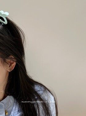 韩国进口France醋酸蝴蝶小发抓刘海侧边碎发顶夹发抓法式百搭女