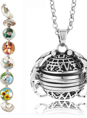 5层天使翅膀相盒相册diy折叠照片