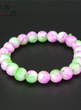 玻璃小礼品水晶手链厂家直销