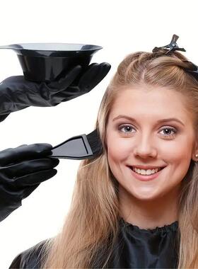 Hair dyeing and hairdressing tools, hair dyeing bowls, combs