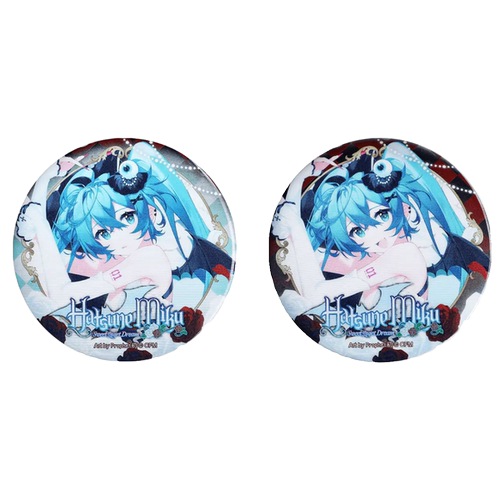 正版 初音未来MIKU 恬夜影饴梦 光栅变化徽章吧唧动漫周边官谷 - 图3
