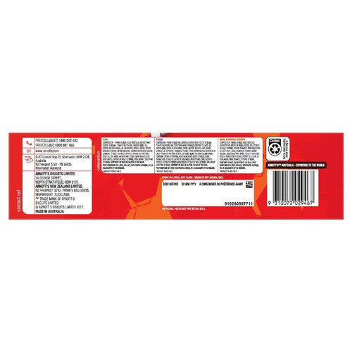 Arnott's Shapes Multipack Crackers Variety 15 Pack 饼干 375g - 图2