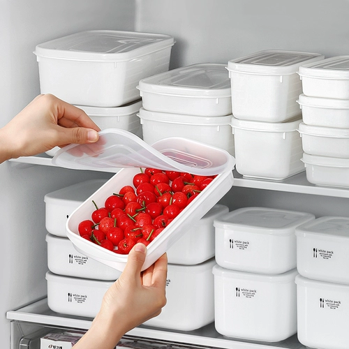 Япония импортированная коробка для хранения холодильника Yamada Fresh -Heparting Special Food Grade Микроволновое обогрев