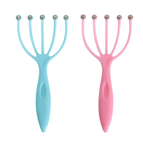 Массаж головки когтя мигрени Пяти -коры массаж головы массаж кольпы меридиан дноуглубительный терапия артефакт