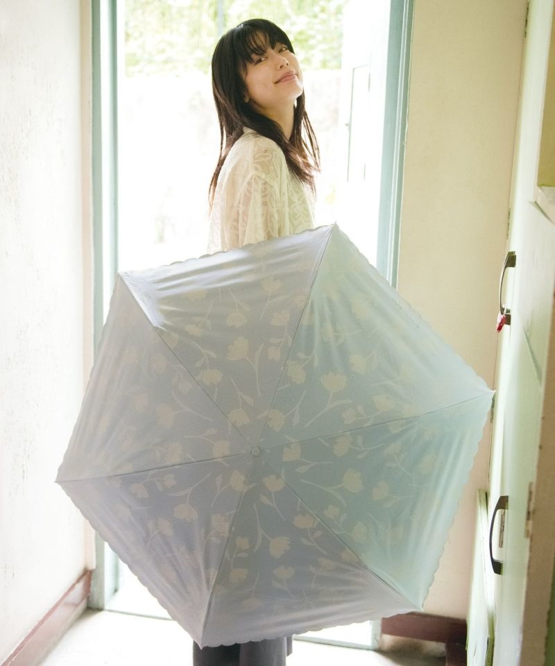 正品代购日本wpc超轻晴雨两用伞太阳伞爱心折叠遮阳有涂层防晒伞 - 图1