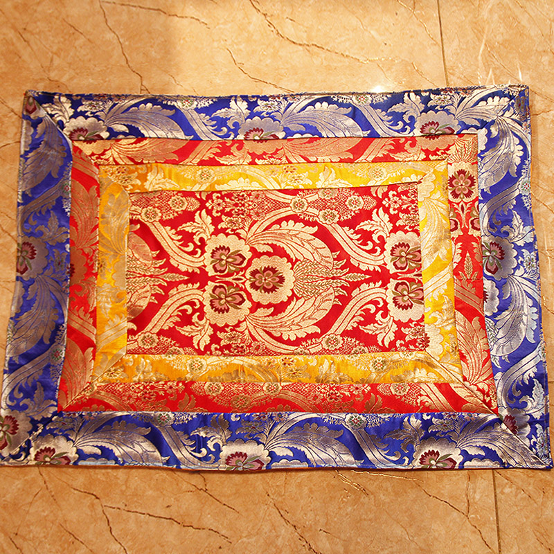 藏式桌布藏布佛堂用品居家藏式布料民族风桌布布艺供桌布60cm-图3