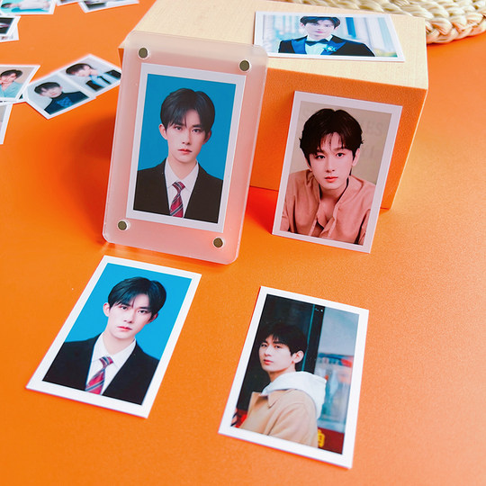 Фотография 1 дюйм 2 дюйма IDOL ID Photo Printing HD мобильный телефон фото пара фотополосно настраиваемое один дюйм