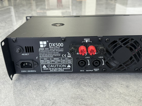二手原装LDH Audio DX500专业舞台演出KTV婚庆大功率功放机