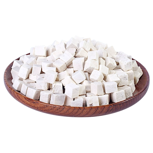 Аутентичная пория китайская травяная медицина подлинная сера белая пориа динг 500 г грамм облако кусочки порией потребляют воду и пить воду