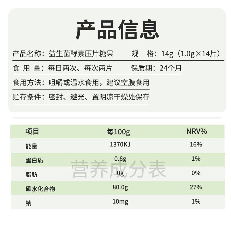 吸油丸酵素片益生元糖果清宿便荷叶益生菌复合果蔬软糖 - 图0