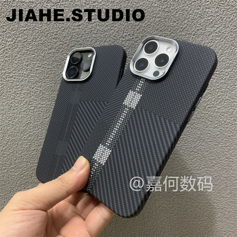 几何三角形碳纤维纹理PC材质适用iPhone16proMax手机壳磁吸苹果15proMax硬壳14proMax浮雕13proMax保护壳轻奢,淘宝优惠券,粉丝福利购,淘宝优惠卷