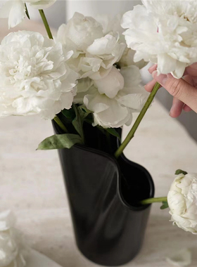 客厅摆件轻奢陶瓷无限花器