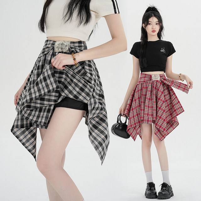 2025 summer new style dancing irregular skirt
