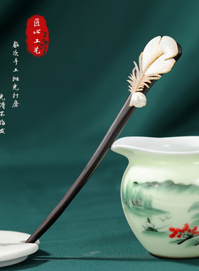 黑檀木发簪汉服个性化蝴蝶古风流苏装饰性18厘米手工发饰时尚流行