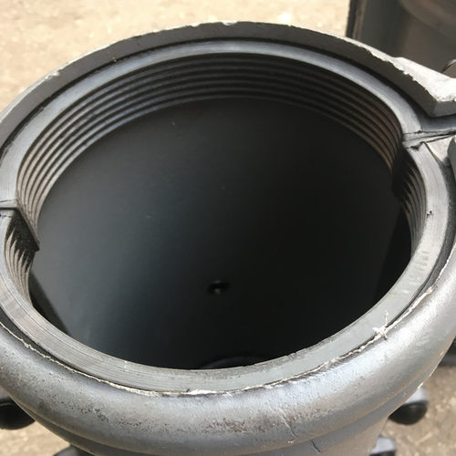 球墨铸铁管道快速抢修节 哈夫节 抱箍抢修器 镀锌球墨PE 补漏快接 - 图1