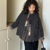 2026 Spring and Autumn Girls' Thickened Woolen Coat