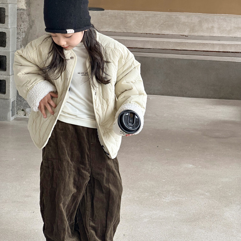 女童过新年外套女大童羊羔绒两面穿棉衣2026新款儿童冬季新年衣服,淘宝优惠券,粉丝福利购,淘宝优惠卷