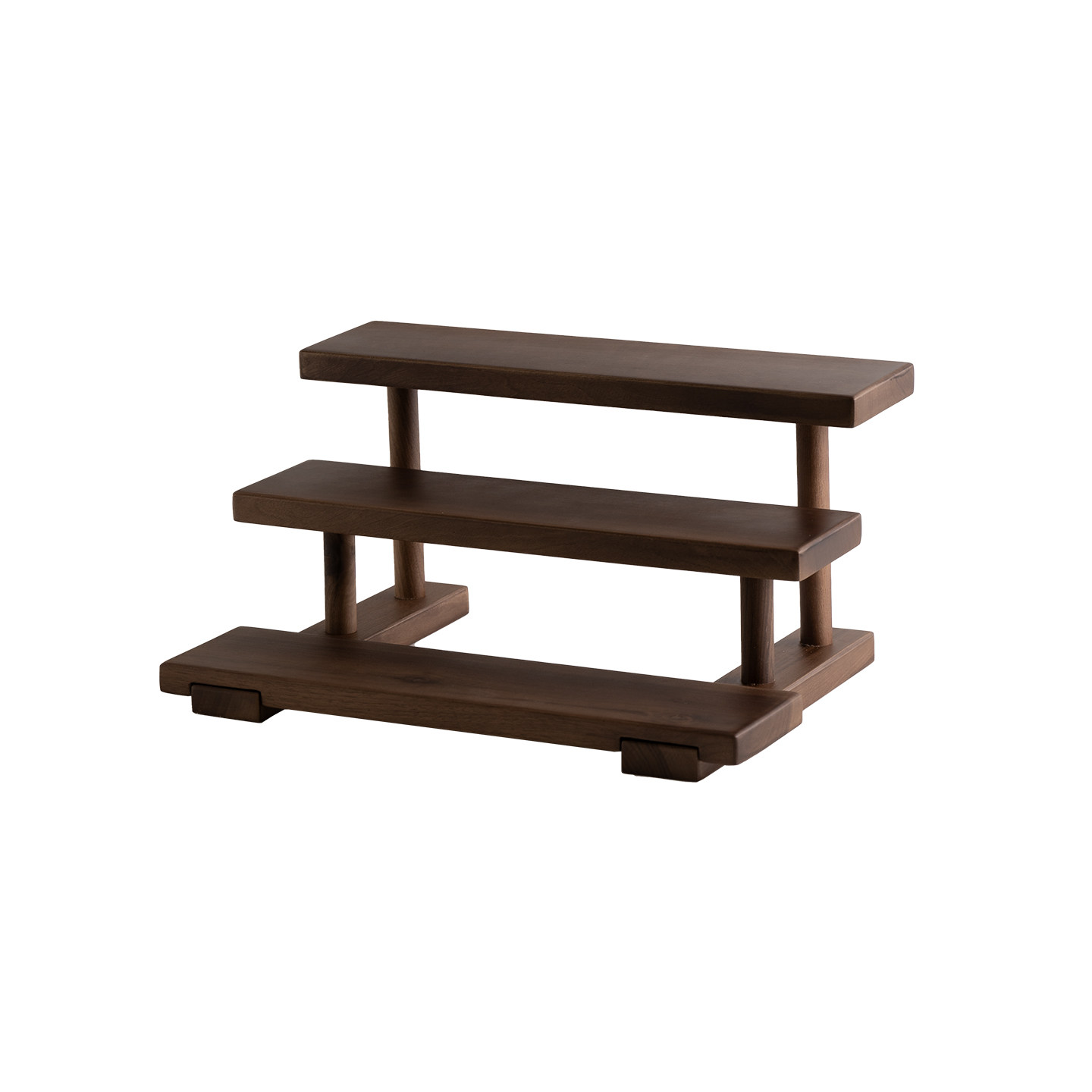 shy pear羞梨 收纳架 北美黑胡桃木桌面化妆品摆放架梳妆台置物架,淘宝优惠券,粉丝福利购,淘宝优惠卷