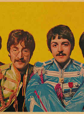 TheBeatles披头士摇滚乐队海报