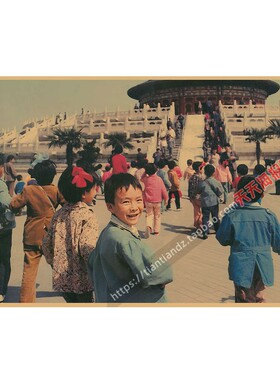 80年代童年回忆老照片装饰海报