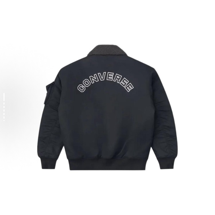 CONVERSE匡威秋冬短款翻领毛领保暖运动夹克棉服外套10026921-A03,淘宝优惠券,粉丝福利购,淘宝优惠卷