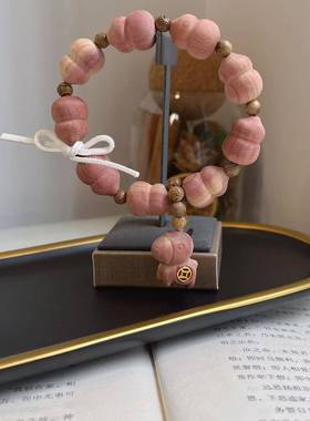 血柏木福禄双全马上有钱文玩手持盘完佛珠念珠单圈男女士手串饰品