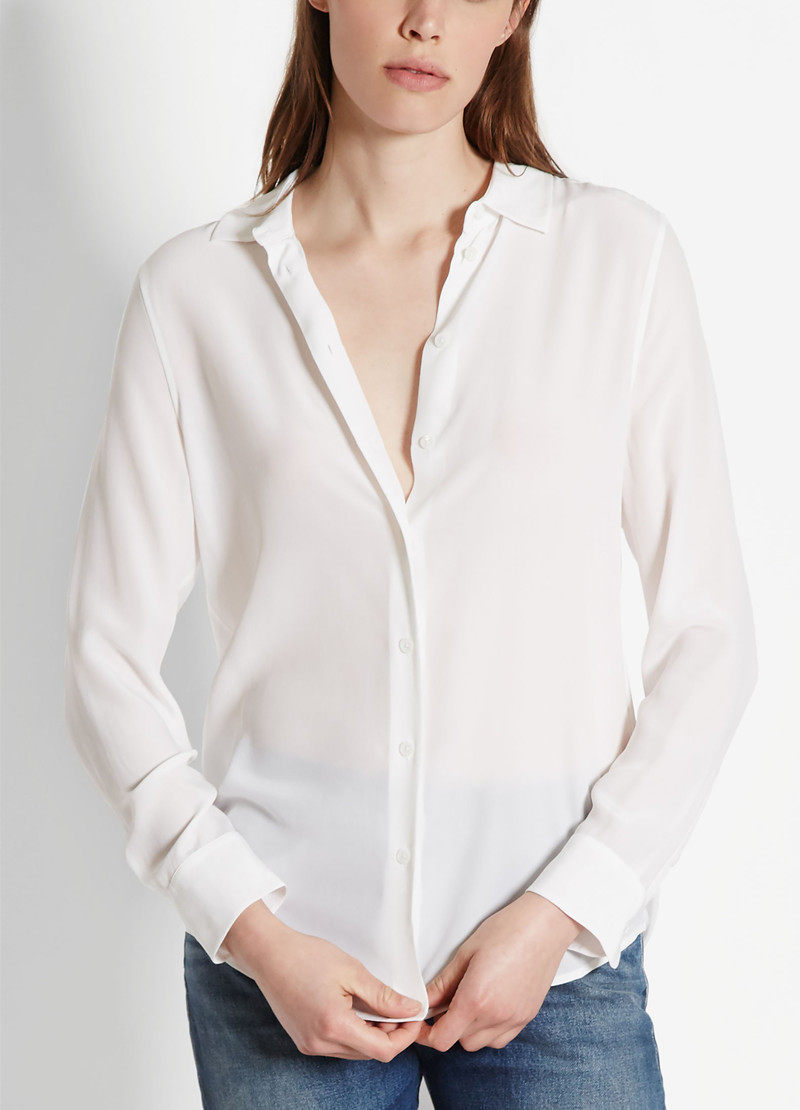 EQ家 真丝双绉 纯色多色无口袋时尚显瘦长袖衬衫女夏季桑蚕丝,淘宝优惠券,粉丝福利购,淘宝优惠卷