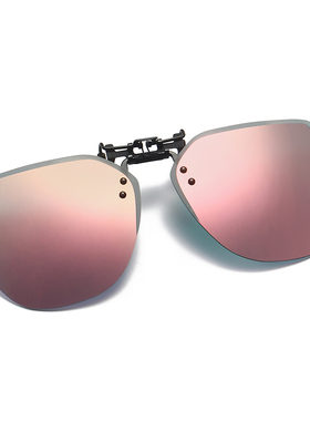 新款超大偏光墨镜夹片遮阳