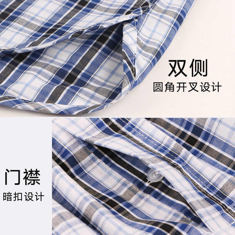 阿罗裤男士纯棉宽松青少年平短裤 健力爽内衣内裤