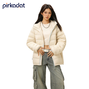 PIRKADAT  90白鸭绒情侣羽绒服